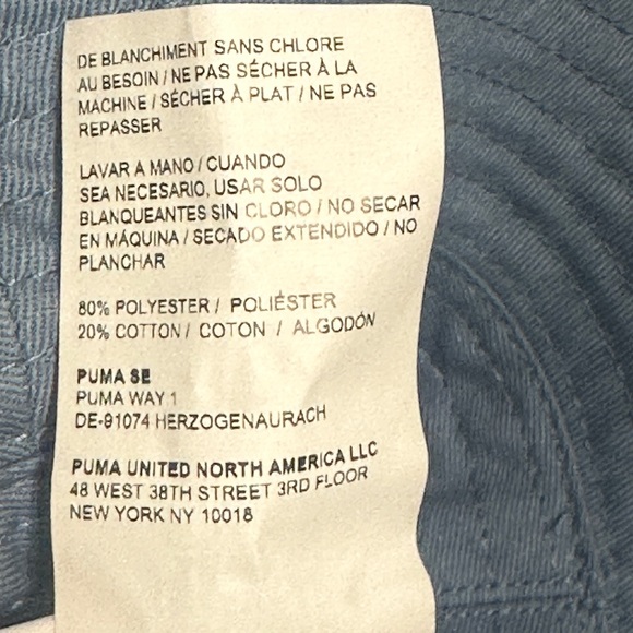 Puma Unisex Juno Blue Tie Dye Bucket Hat NWT - Picture 6 of 8